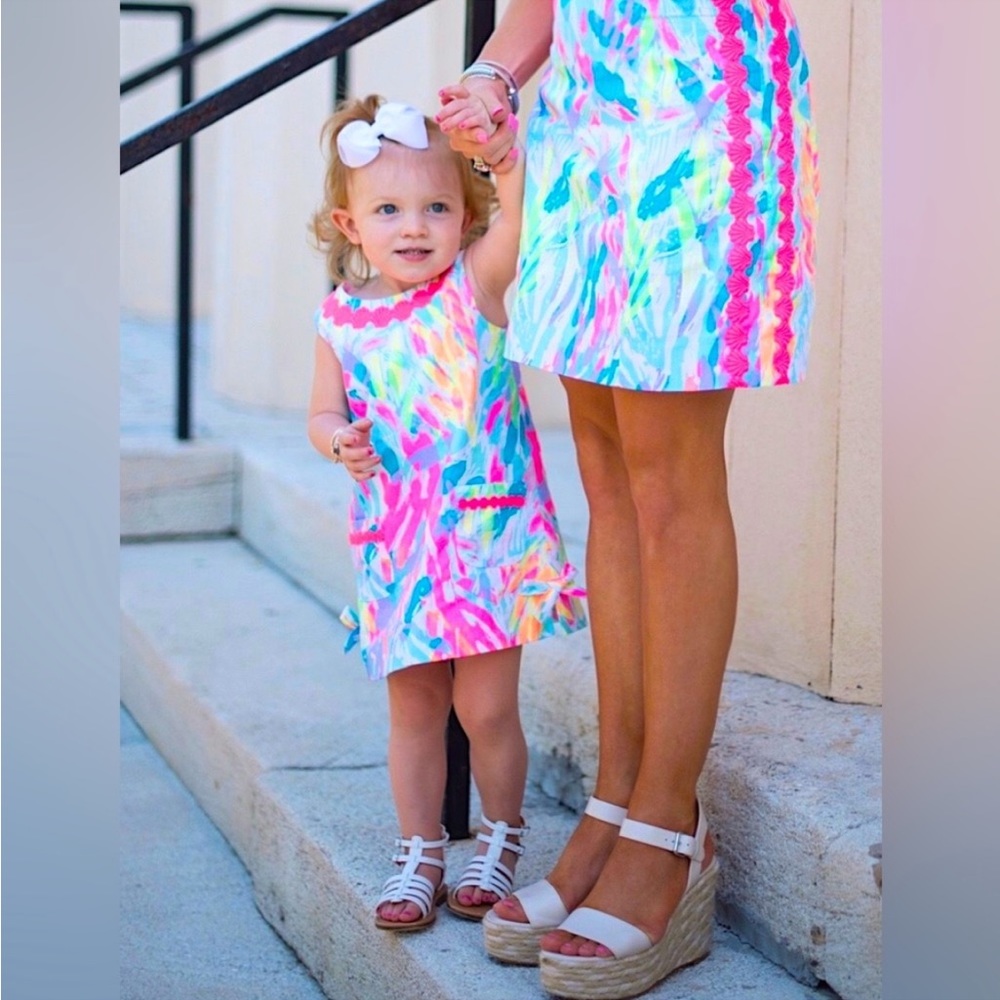 🌟RARE🌟 Mommy & Me Lilly Pulitzer LITTLE LILLY
CLASSIC SHIFT DRESS NWOT